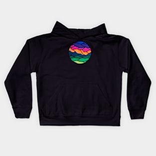 Stained Sunset Kids Hoodie